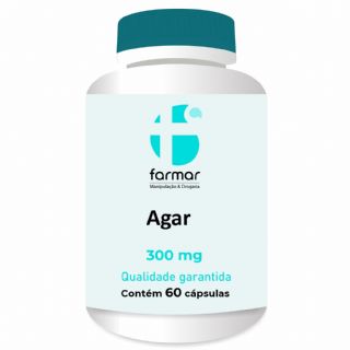 Agar – Agar 300 mg Cápsulas